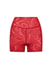 Forma Ignite 9cm Bike Shorts - Red Marble