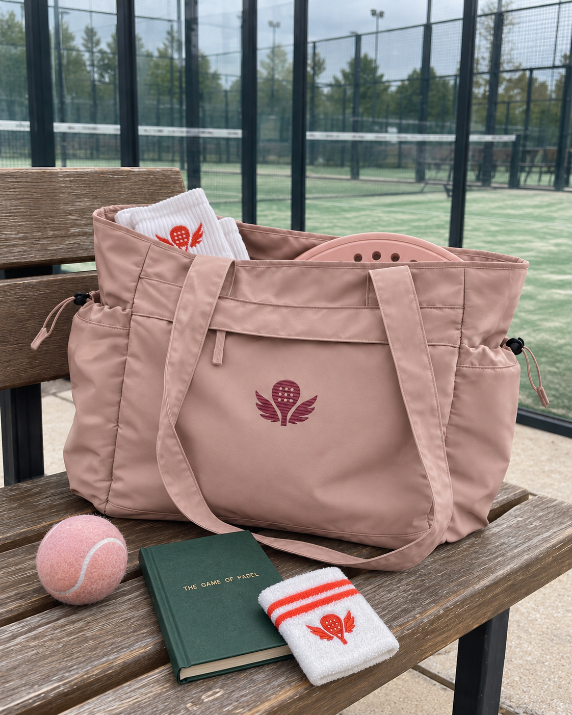 The Women's Pink Padel and Pilates Tote -the Perfect Padel Gift for Her