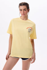 NEGRONI SBAGLIATO T-SHIRT - PALE BANANA YELLOW