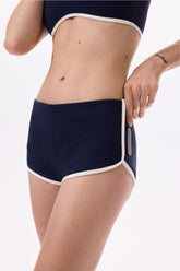 Vintage Piping Shorts - Navy