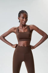 Scallop Cross Back Matching Set
