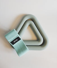 Peak Strength Weighted Triangles Set Sage Green