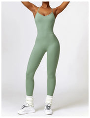 Avocado Green Jumpsuit