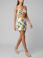 Lemon Blossom Bikini Co-Ord Skirt