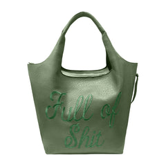 Green Full of Shoulder Bag