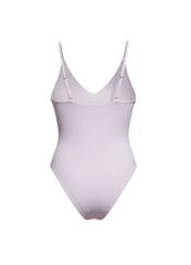 Rose Elegant High Cut Leg Swimsuit in Pink