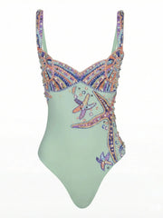 Selene Sea Shell Swimsuit Multi Color