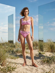 Wave Bikini Bottom Multi Color