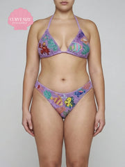 Disney | Oceanus Sea Lilac Fully Beaded Bikini Bottom