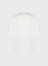 Short Sleeve T-Shirt - Ivory/Navy Blue