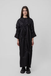 Nixie Parachute Black Dress