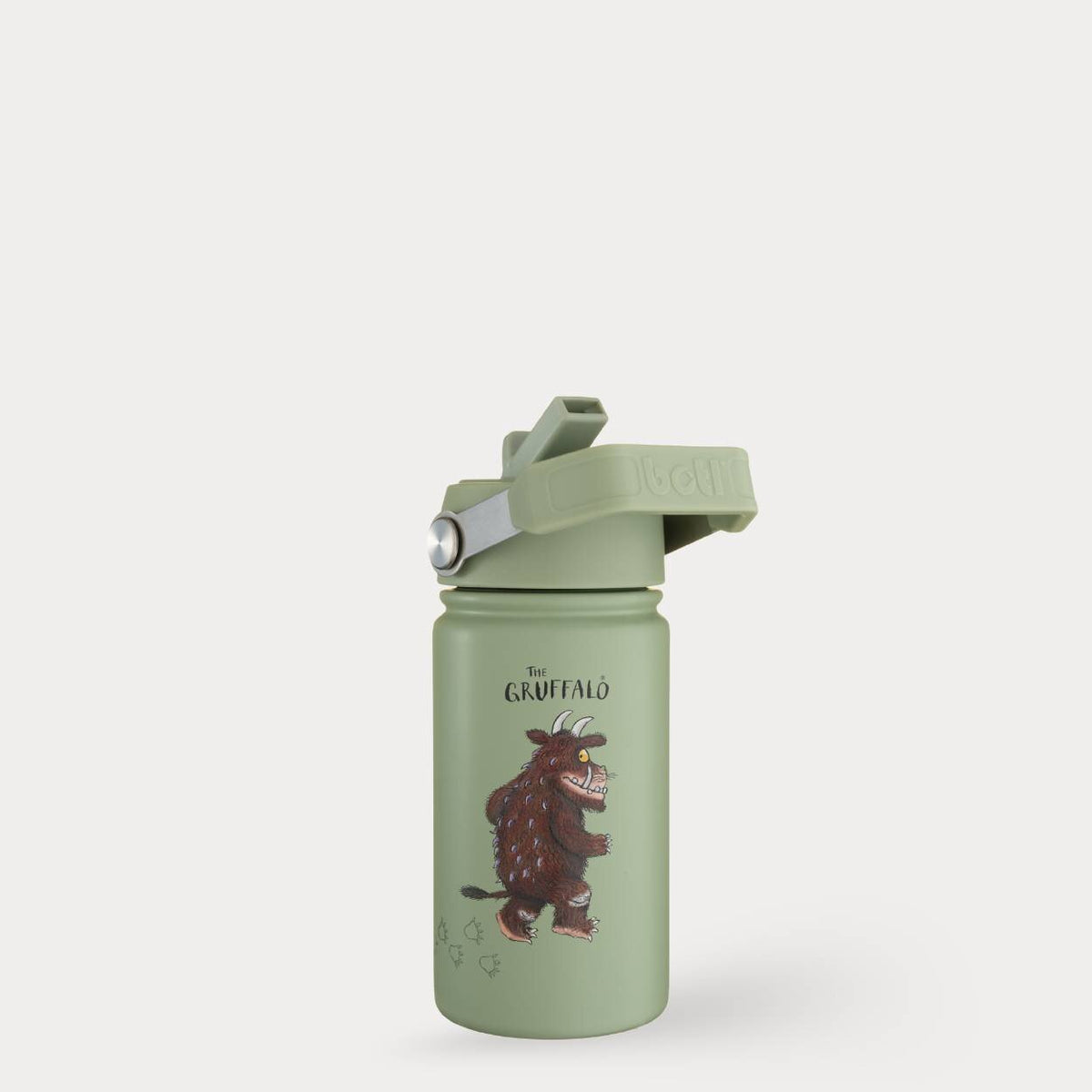 400ml Epic Gruffalo Stainless Steel Kids Water Bottle | Green | BOTL