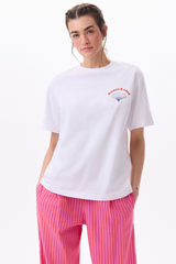 PICNIC OVERSIZE T-SHIRT - WHITE