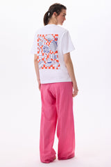 PICNIC OVERSIZE T-SHIRT - WHITE