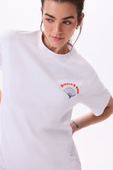 PICNIC OVERSIZE T-SHIRT - WHITE