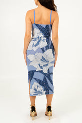 Delilah Beaded Dress Oceanus X by Poppy