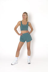 POWERFLOW HIGH-RISE RUNNING SHORTS SLATE BLUE