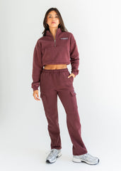 COZY FLEECE CARGO SWEATPANT