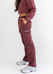 COZY FLEECE CARGO SWEATPANT
