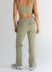 COZY FLEECE CARGO SWEATPANT