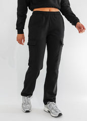 COZY FLEECE CARGO SWEATPANT