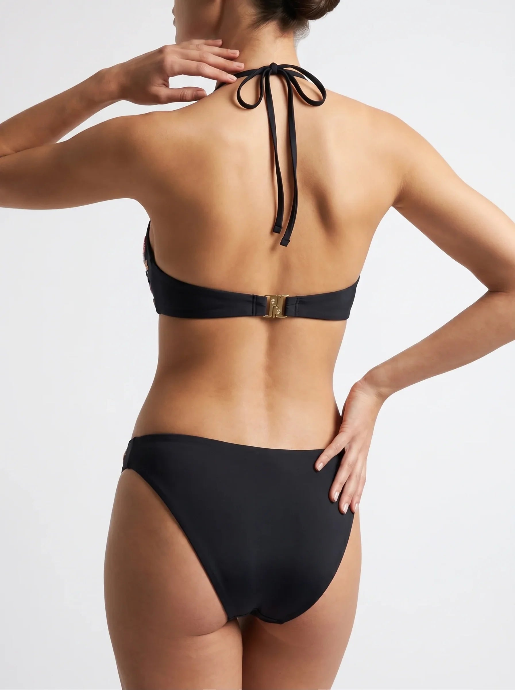Marissa Hand Embroidered Luxe Bikini Top