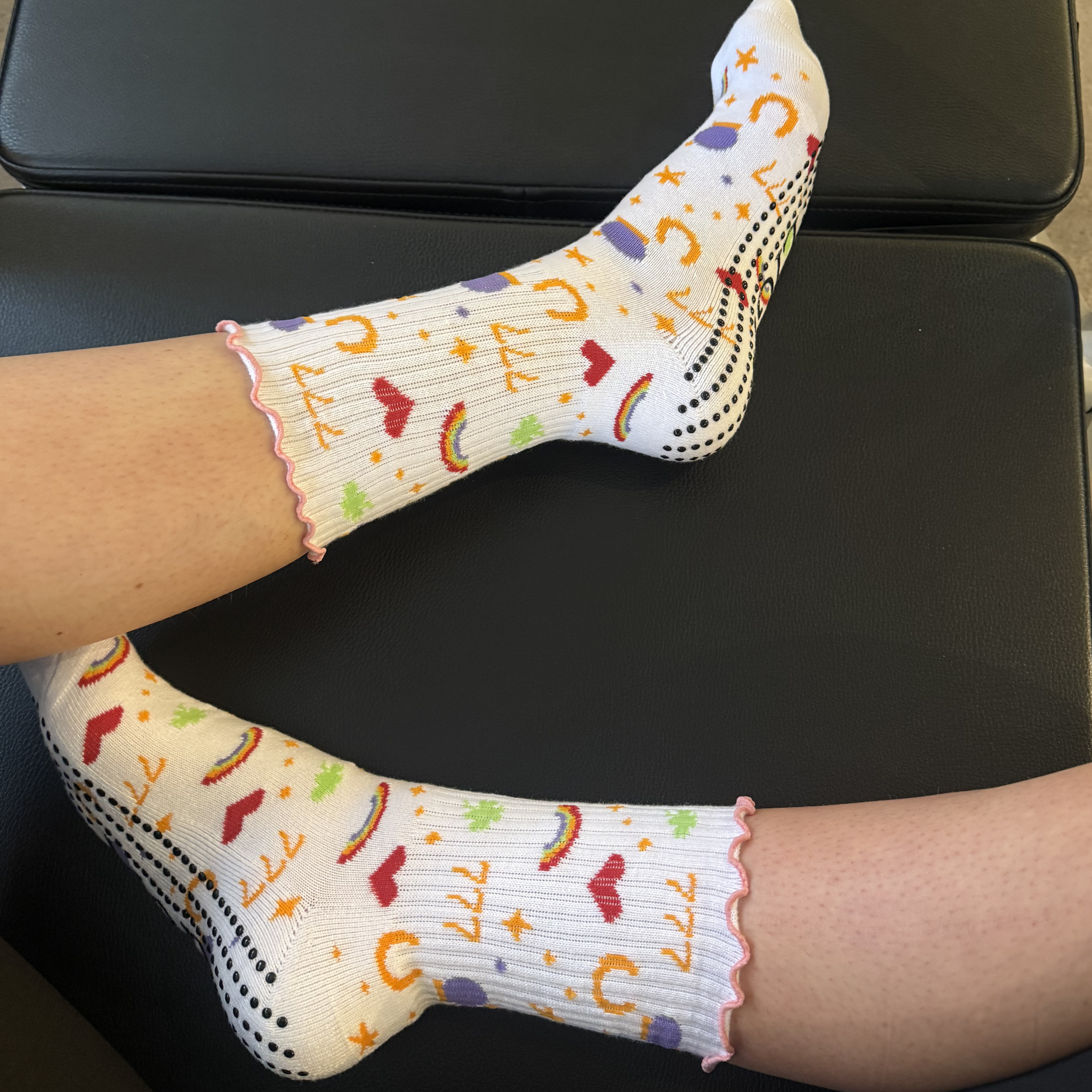 LIGN Lucky Charm Tube Grip Socks