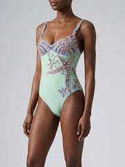 Selene Sea Shell Swimsuit Multi Color