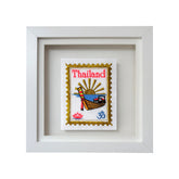 Thailand Embroidered Postage Stamp