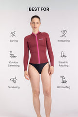 Horizonia Yulex® Jacket ― Red