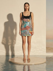 Montrose Black Mini Dress