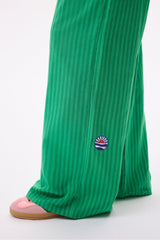 SoHo LOUNGE STRIPED PANTS - ISLAND GREEN