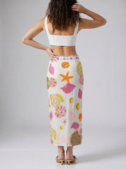 New York Hand-Embroidered Top