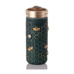 Honey Bee Travel Mug with Crystals