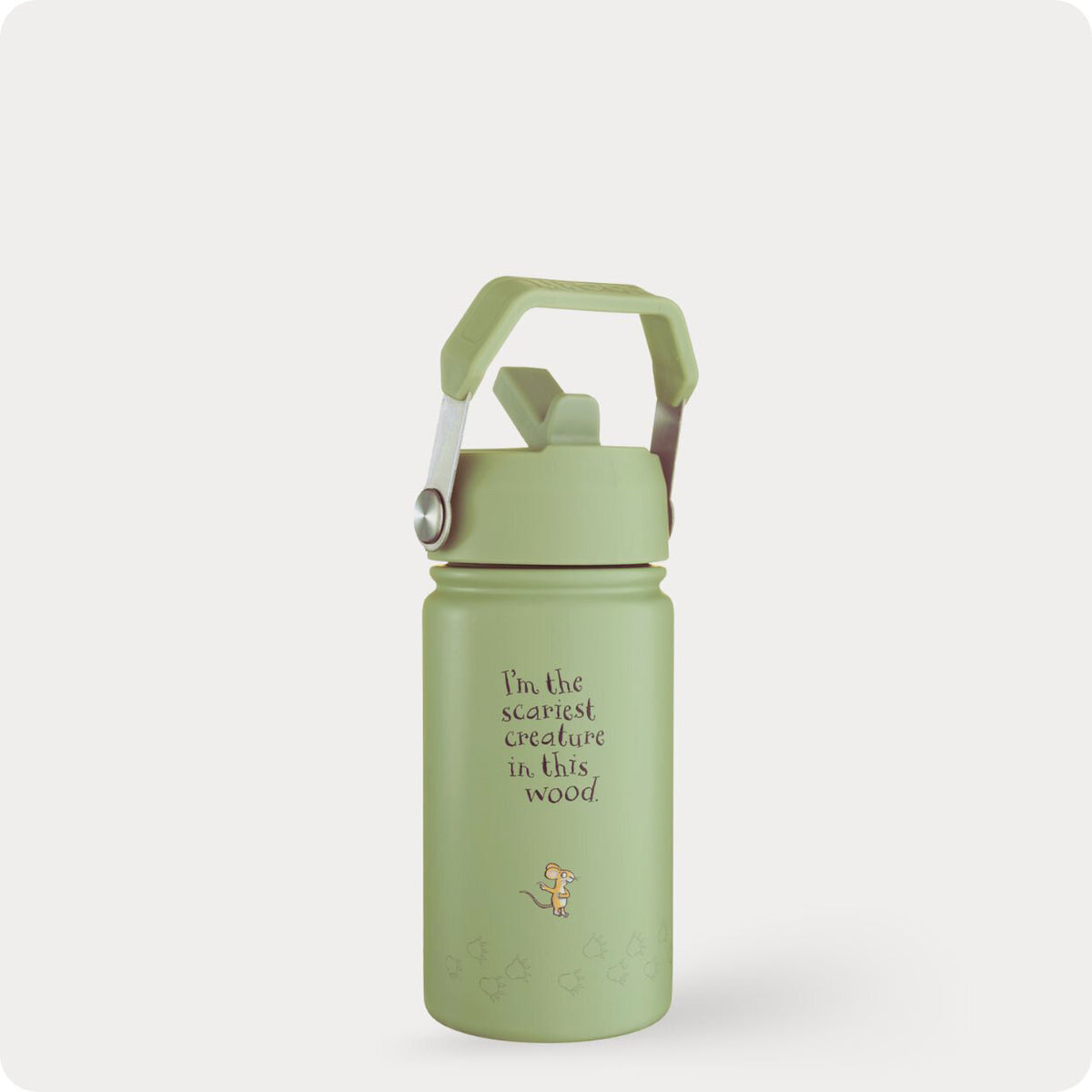 400ml Epic Gruffalo Stainless Steel Kids Water Bottle | Green | BOTL