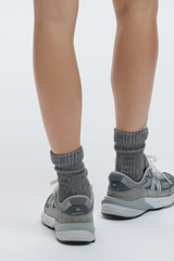 ADJUSTABLE COOLMAX SOCKS – STORM / GREY MELANGE