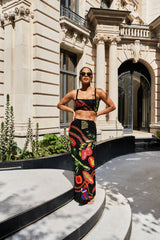 La Noche Beaded Co-Ord Skirt Black Christina Milian
