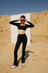 Free Heaven Yoga Legging - Jet Black