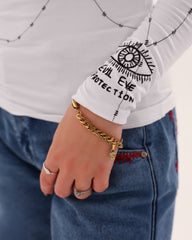 Soulstitch High Neck in White