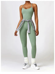 Avocado Green Jumpsuit