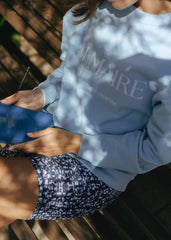 Palmaire Navy & White Printed Shorts