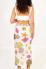 New York Hand-Embroidered Top