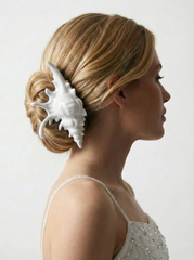 Nerina Coral Hair Clip