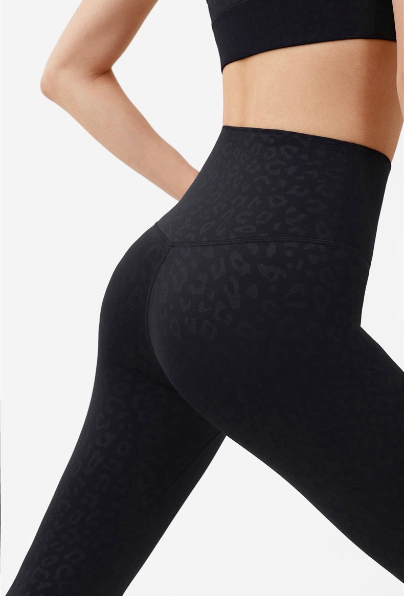 Black Leopard Sports Bra