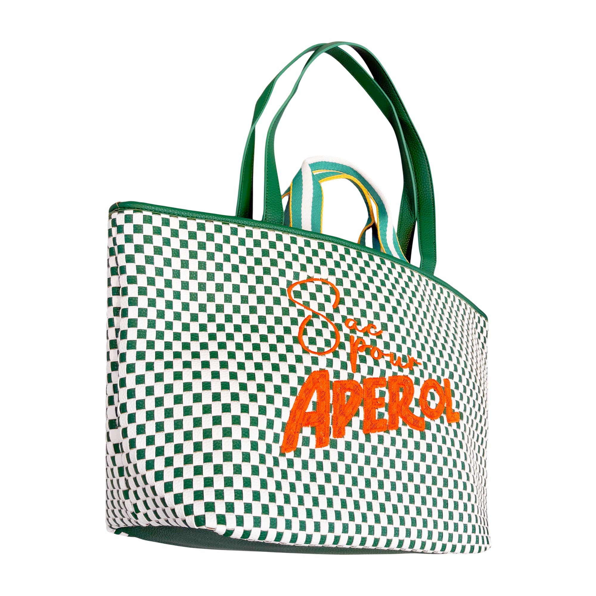 Oh La La Neon Summer Bag Pink Grey