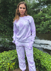 Tie-Dye Lavender Joggers