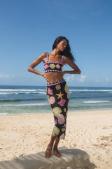 New York Hand-Embroidered Skirt Multicolour