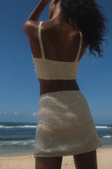 Venice Hand-Embroidered Co-Ord - Top Only