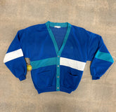 Vintage Dunlop Cardigan Sweatshirt- Size Medium