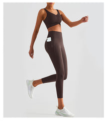 Butterfly Set Pocket Leggings